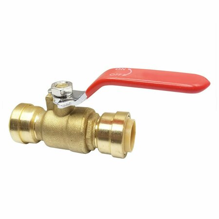 THRIFCO PLUMBING Lf922 3/4 X 3/4 Push-Fit Ball Valve 6625114